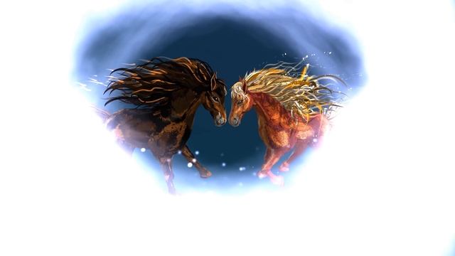 The Brave Horse and the Lost Meadow. Jataka Tale [7/8] Illustrated in Virtual Reality смотреть онлайн