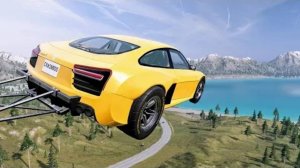 Эпические прыжки на скоростной машине #353 – Потрясающий драйв