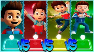 Щенячий патруль: Райдер VS Райдер VS Райдер VS Райдер Coffin Dance в Tiles Hop lvl 12