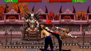 Mortal Kombat 2 Jax прохождение Arcade.