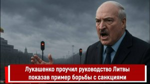 Лукашенко проучил руководство Литвы показав пример борьбы с санкциями