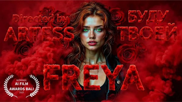 FREYA - Буду Твоей. Официальный AI клип, которого еще не видел мир.