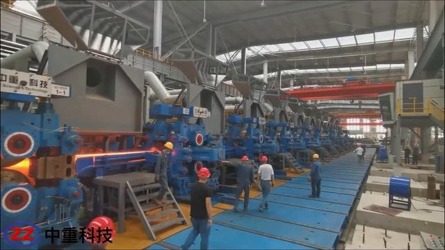 Стан линии горячей прокатки фасонных профилей 500H компании ZZ для компании Fujian Dingsheng Steel