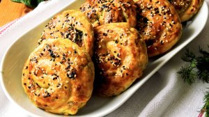 Нежные пирожки из тончайшего вытяжного теста