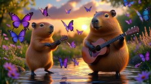 Милые капибары