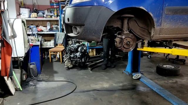 Fiat Doblо 1,3 TD. Плохо заводится и кап ремонт двигателя 3 часть
