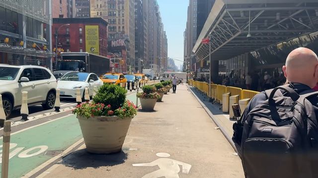 🗽 🇺🇸 Нью-Йорк, Средний Манхэттен - прогулка в сердце Нью-Йорка / 2025 смотреть онлайн