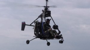 Летные испытания вертолета Микрон-3