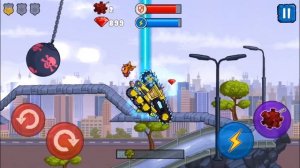 ХИЩНЫЕ МАШИНЫ против ПОЛИЦЕЙСКИХ МАШИН #23 Мультик по игре Car Eats Car 3