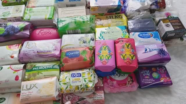 Запасы кускового мыла ✨ Начало 2025г✨Третья коробка смотреть онлайн