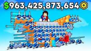 Тратим $978,385,997 РОБУКСОВ На Самый ГИГАНТСКИЙ САМОЛЁТ в Роблокс!