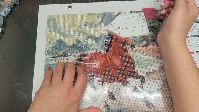 Челлендж «7 дней с алмазной мозаикой ". смотреть онлайн