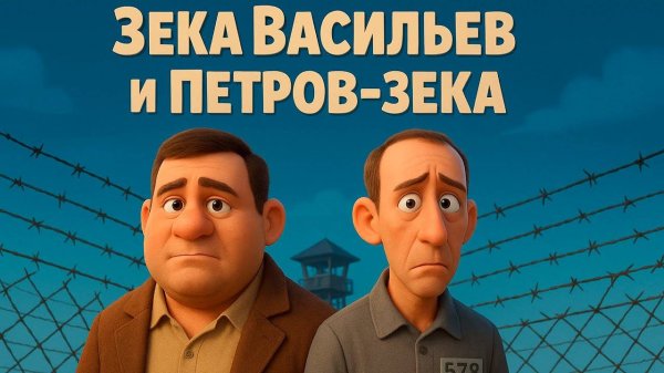 ЗЕКА ВАСИЛЬЕВ и ПЕТРОВ-ЗЕКА (ZEKA VASILIEV and PETROV-ZEKA) Мультфильм по песне В.С. ВЫСОЦКОГО