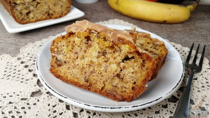 Этот хлеб еще кексом зовётся. ТЫКВЕННО-БАНАНОВЫЙ ХЛЕБ С ОРЕХАМИ смотреть онлайн