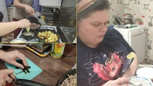 Рыба Мясо Курица) Наш ужин) Новый смеситель)