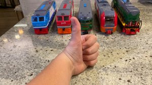 Большие модели поездов от технопарка