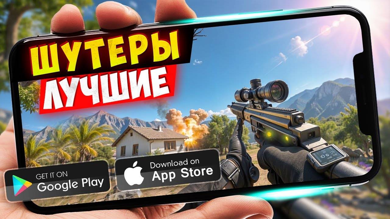 ТОПОВЫЕ ШУТЕРЫ НА СМАРТФОНЫ! ANDROID/iOS смотреть онлайн