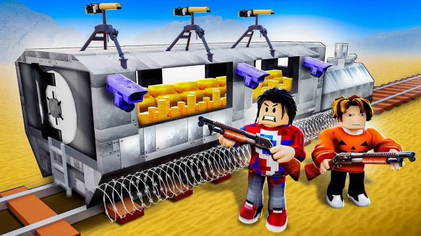 Превратили Поезд в БАНК в Игре Мёртвые Рельсы в Роблокс!