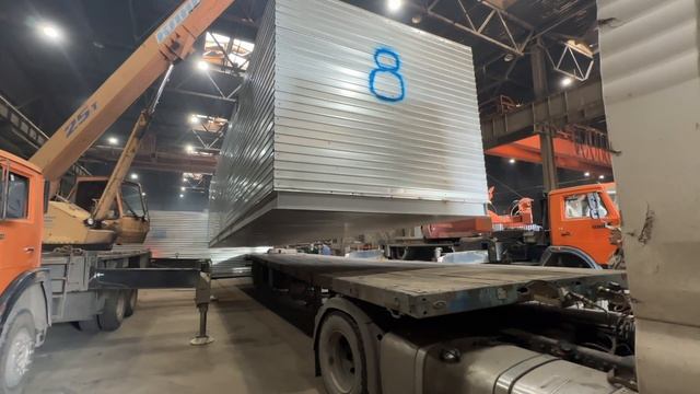 Отгрузка модульных котельных МКУ, БМК