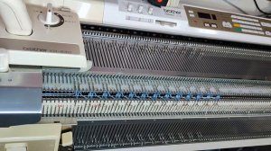 Резинка 2/2 (обычная) на машине Бразер