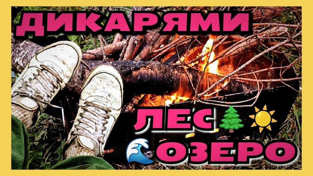 #163 ДИКАРЯМИ ☀️В ЛЕСУ🌲НА ОЗЕРЕ 🌊 КЕМПИНГ 🏕️ АВТО 🚗 КОСТЕР🔥 ТУЛЬСКАЯ ОБЛАСТЬ 🇷🇺 #синийтракто смотреть онлайн