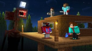 Я Добавил СИРЕНОГОЛОВОГО и Мы Выжили 99 Ночей в Майнкрафт..