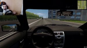 БЕЗУМНАЯ ЕЗДА НА ОПЕРСКОЙ ПРИОРЕ! ОПАСНЫЕ ШАШКИ В CITY CAR  DRIVING ( С РУЛЕМ )