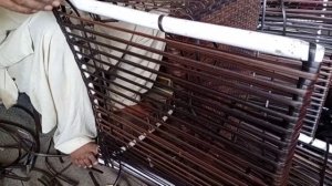 Плетение стула. Ротанг. Пакистан.