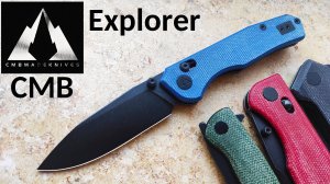 ✅ NEW CMB Explorer CMB-18 - TOP EDC Кnifе