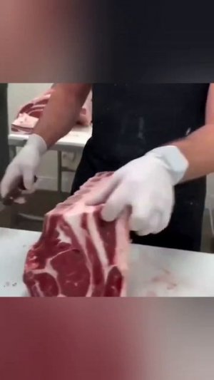 Разделке мяса. Стейк