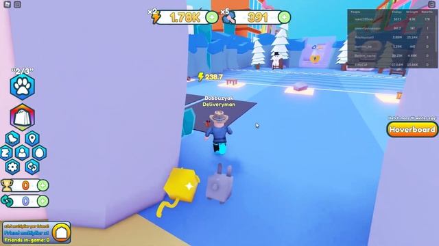 СУПЕР СИЛА! КАЧОК ДОСТАВЩИК! ПЕРЕТЯНУЛ ТЯЖЕЛЫЕ ПОСЫЛКИ! БЕЗУМНЫЙ СИМУЛЯТОР ДОСТАВЩИКА В ROBLOX смотреть онлайн