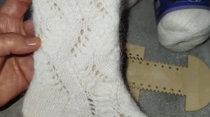 МК Красивый узор "Вертикальные лицевые и ажурные волны"