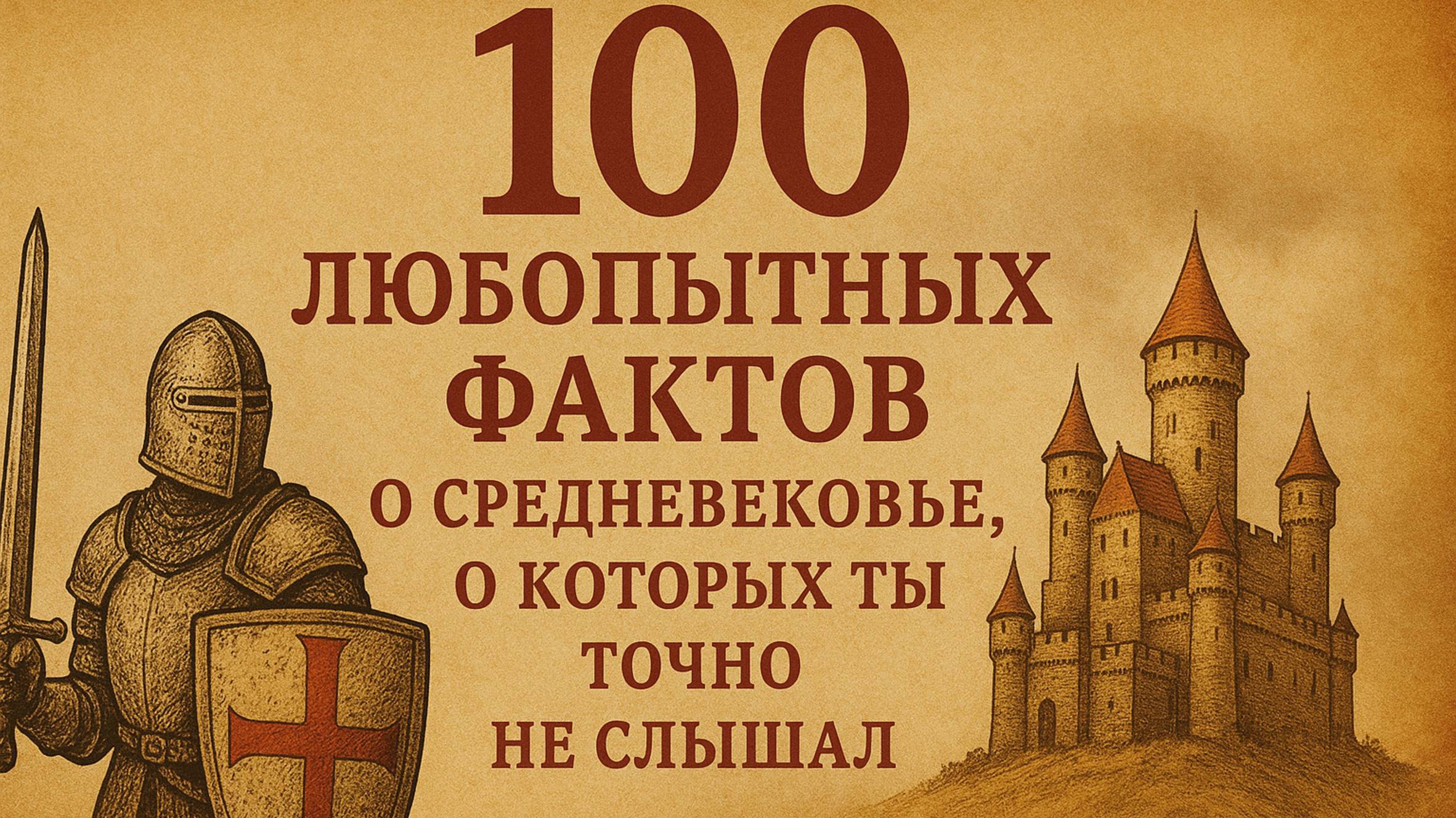 100 Фактов о Средневековье, о Которых Мало Кто Знает смотреть онлайн