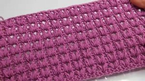 ФАНТАСТИКА! Очень простой и красивый узор для вязания крючком - Детское одеяло, связанное крючком