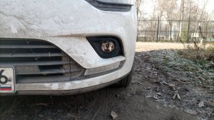 Установка противотуманных фар на рено клио 4 и их регулировка