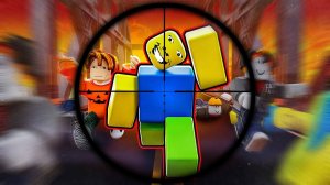 Мы Выжили в Мире NPC СКИНВОЛКЕРОВ в Роблокс!