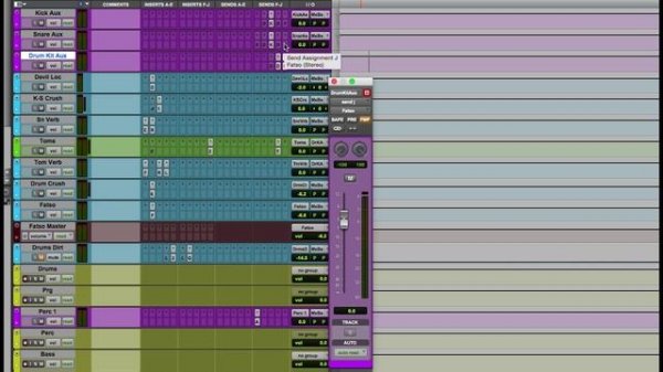 Шаблон Микширования . От Andrew Scheps .