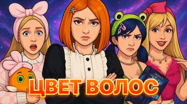 ЦВЕТ ВОЛОС 😱