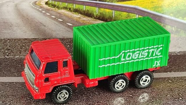 MITSUBISHI FASO ГРУЗОВИК С КОНТЕЙНЕРОМ смотреть онлайн