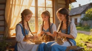 "Три девицы под окном" Фрагмент сказки о царе Салтане от 300+