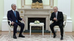 В Кремле этим вечером начались переговоры президентов России и Казахстана