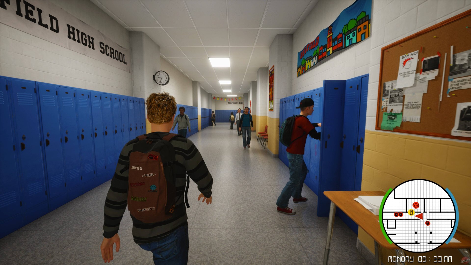 Снова в школу: вышел сюжетный трейлер Agefield High: Rock the School - игры в духе Bully смотреть онлайн