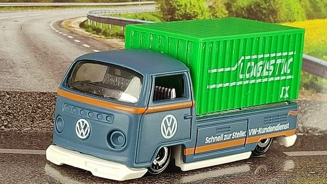 Volkswagen T2 грузовик с контейнером смотреть онлайн