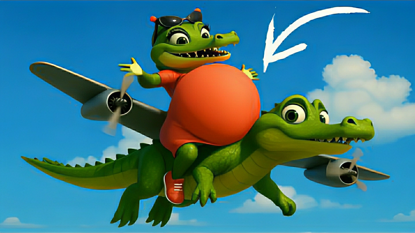 Крокодило Бомбардиро рожает детей