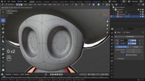 Урок 5. Моделируем глаза персонажа в Blender 4.2