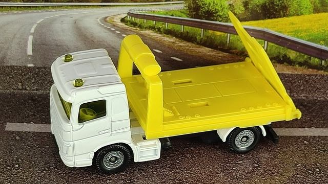 VOLVO ЭВАКУАТОР С ПЛАТФОРМОЙ смотреть онлайн