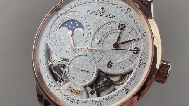 Обзор часов Jaeger-LeCoultre Duomètre Quantième Lunaire Q6042422