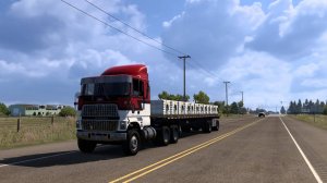 American Truck Simulator 1.55 Колби (KS) в Норт Платт (NE) Удобрения 31 199 фнт.