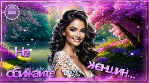❤️️🌹❤️️  НЕ  ОБИЖАЙТЕ  ЖЕНЩИН  НИКОГДА !   ПОСЛУШАЙТЕ  УДИВИТЕЛЬНУЮ  ПЕСНЮ !