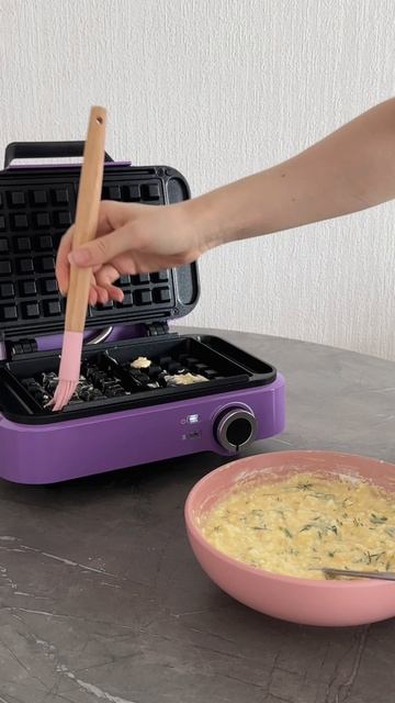 Рецепт белковых вафель от Kitfort с помощью вафельницы КТ-5601